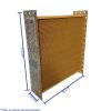 COLMEIA RADIADOR EM AÇO 595X630X6 KOMATSU D50 FLORESTAL 27410R 1310341680