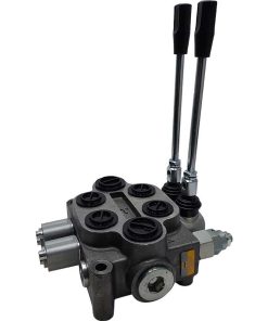 COMANDO HIDR 1/2 DUPLO" C/ ALAVANCA MONOBLOCO 80LT P80-2 G3/4 G1/2