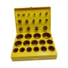 KIT DE ANEIS ORING STANDARD EM VITON POLEGADA GR090