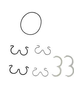 KIT REPARO BOMBA LAMINA EIXO GROSSO RACINE MOT005 PDC206