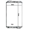 RADIADOR COMPLETO 975x668x55 AXOR 2540 2640 2035 2040 2644 05 a 15