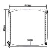 RADIADOR COMPLETO 864X931X56 SCANIA T114 124 SERIE 4 98 a 08