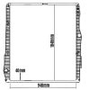 RADIADOR COMPLETO 940x1048x40 SCANIA R400 R440 SERIE 6 12 A 19
