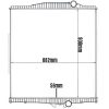 RADIADOR COMPLETO 900X882X56 FH12 FH16 NH12 NH16 93 a 14 31060