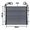 INTERCOOLER 890X812X62MM SCANIA EUROS G360 G400 42276 12 a 19