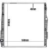 RADIADOR COMPLETO 940X940X40 SCANIA G360 EURO 5 6 P250 P270 P310
